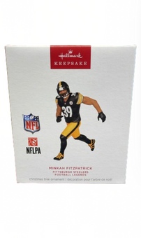 Hallmark 2024 Keepsake NFL Pittsburgh Steelers Minkah Fitzpatrick Ornament New