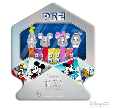 Disney 100 Years of Wonder PEZ Dispenser and Refills Set of 4 New Sealed