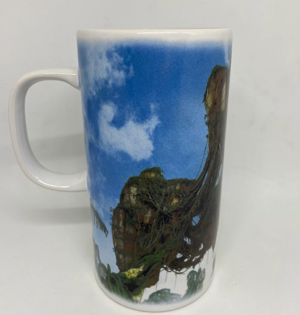 Disney Parks Pandora World of Avatar Floating Mountain Tall Latte Mug New