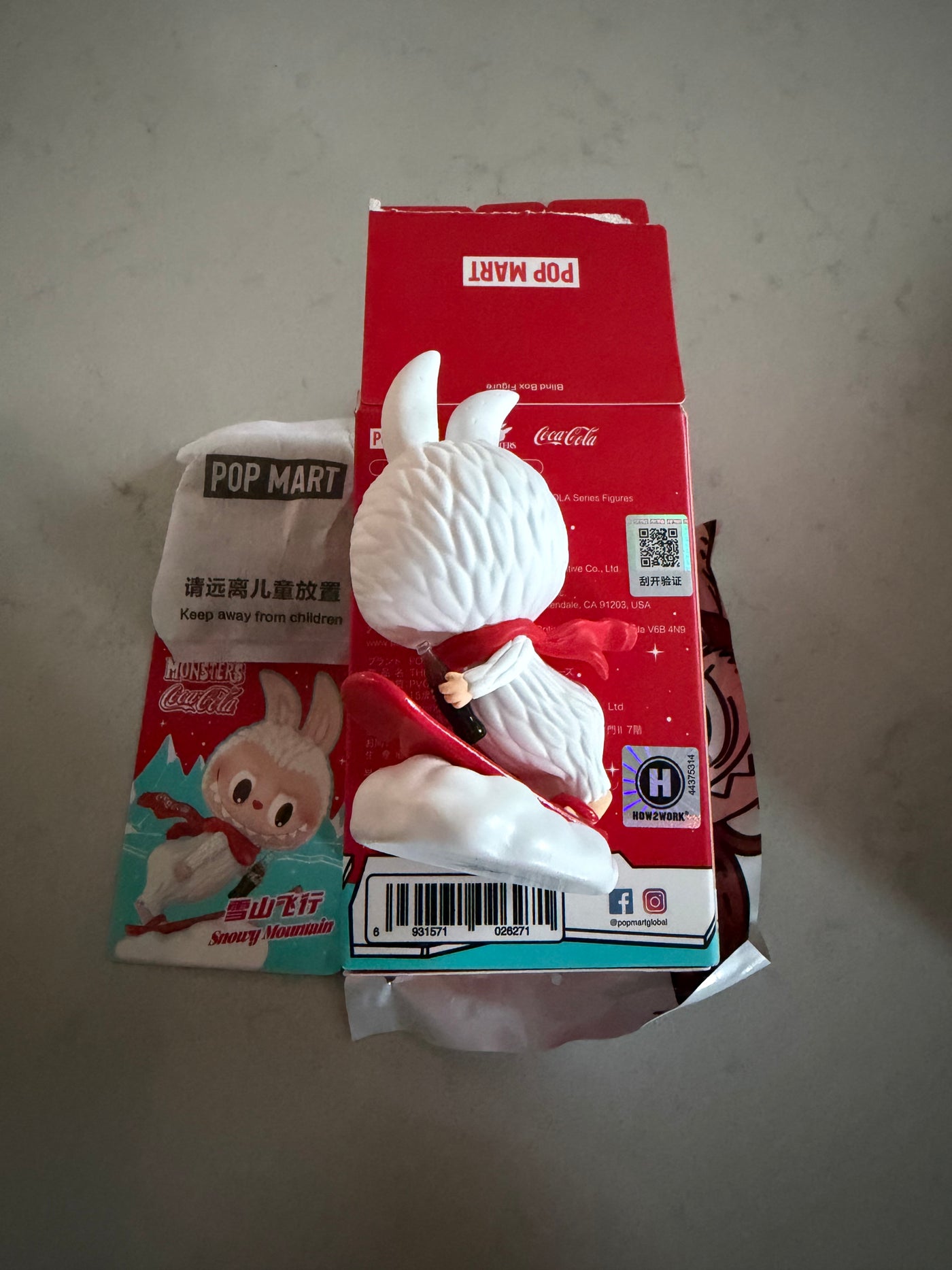 Pop Mart Labubu The Monsters Coca Cola Surf with Me Figure USA Seller New