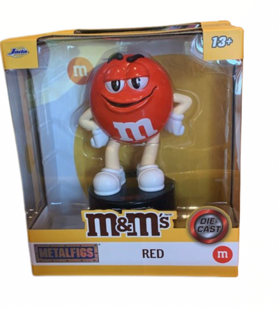 M&M's World Red Metalfigs Die Cast by Jada Collectible Figurine New With Box