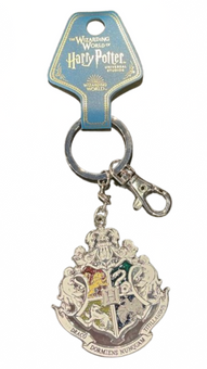 Universal Studios Harry Potter Hogwarts Metal Keychain New With Tag