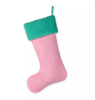 Disney Parks Classics Collection Minnie Pink Christmas Tree Stocking New w Tag