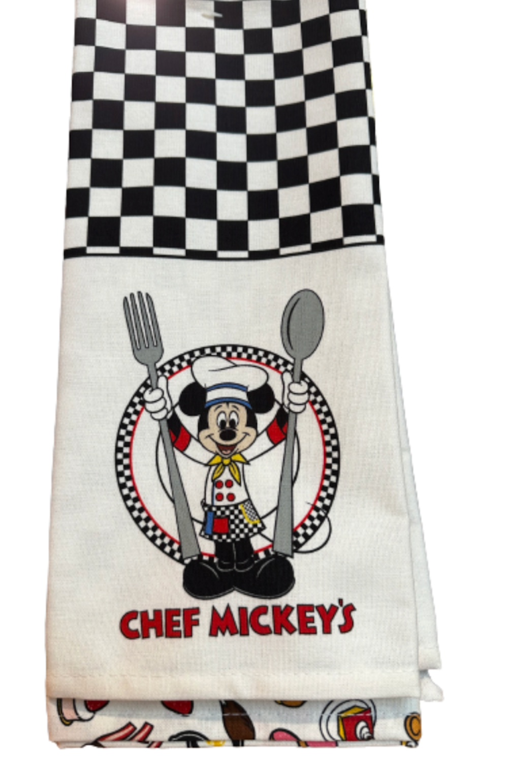 Disney Parks Chef Mickey Contemporary Resort Kitchen Towel Set of 2 New with Tag