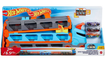 Hot Wheels Speedway Hauler Storage Carrier Toy New With Tag