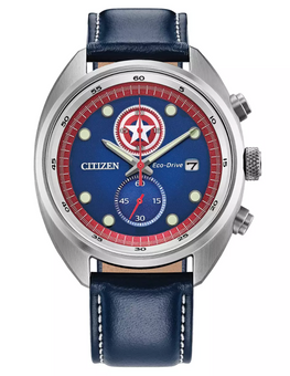 Disney Parks Captain America 85th Watch and Coin Set Citizen New With Tag