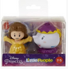 Fisher Price Little People Disney Princess Belle & Mrs Potts Figure Set New Box