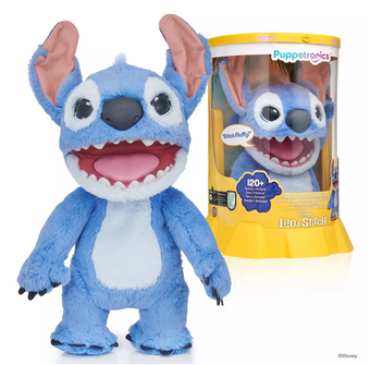 Disney Stitch Puppetronic by RealFX Lilo & Stitch Live Action Film New