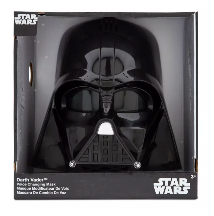 Disney Parks Star Wars Darth Vader Voice Charging Mask New with Box