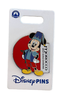Disney Parks EPCOT World Showcase Morocco Mickey Mouse Pin New with Tag
