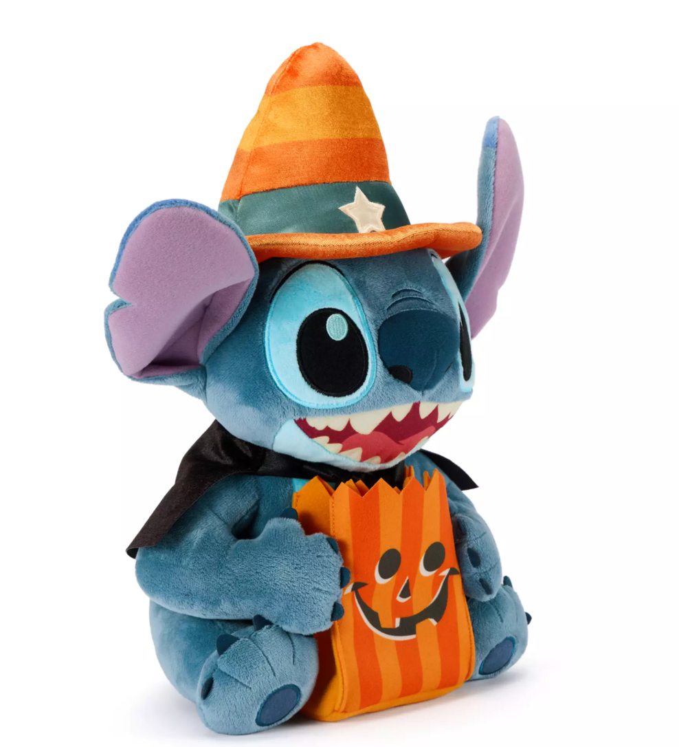Disney Stitch Halloween Plush Lilo and Stitch Medium 14'' Toy New with Tag