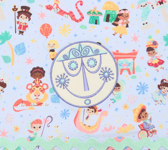 Disney It is a Small World Character Tea Towel New