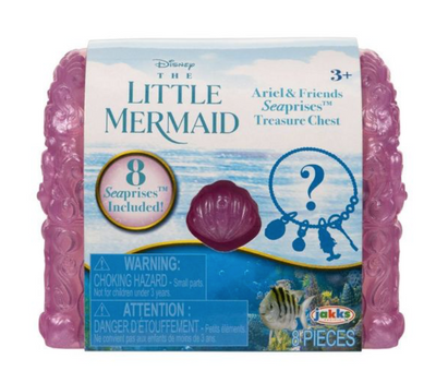 Disney The Little Mermaid Ariel & Friends Seaprises Treasure Chest Wave 1 New