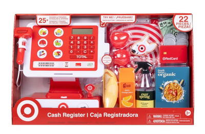 Target Cash Register with Accessories with Sounds Toy New with Box
