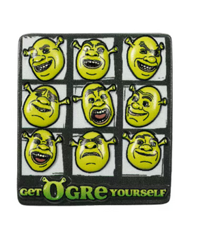 Universal Studios Shrek Get Ogre Yourself Faces Pin New With Tag