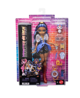 Monster High Robecca Steam Fashion Doll in Rocket Boots Toy New With Box