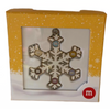 M&M's World Snowflake Collectible Christmas Ornament New With Box