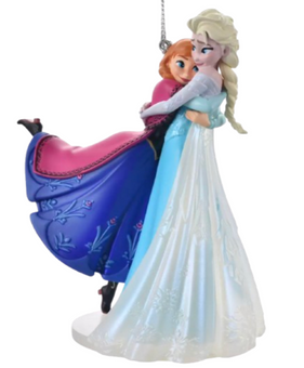 Disney Parks Princess Frozen Elsa Anna Christmas Ornament New With Tag