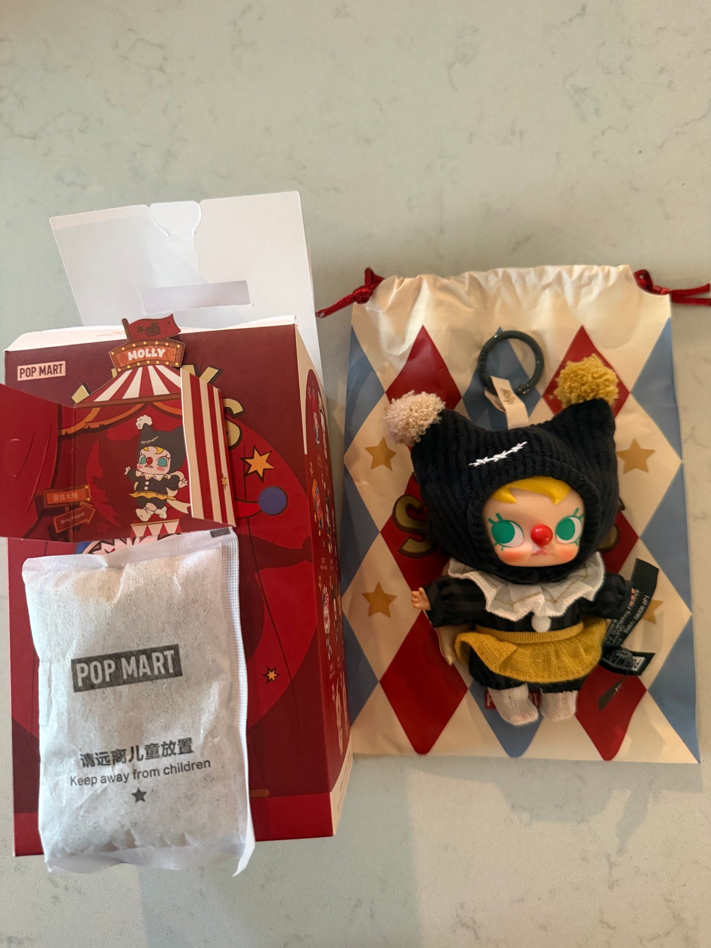 Pop Mart Labubu The Monsters Why So Serious String Puppet Vinyl Plush USA New