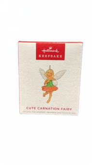 Hallmark 2024 Keepsake Mini Cute Carnation Fairy Christmas Ornament New with Box