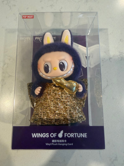 Pop Mart Labubu The Monsters Wings of Fortune Plush Hanging Card New with Box