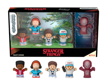 Fisher-Price Little People Stranger Things Max's Song Collector Set New With Box