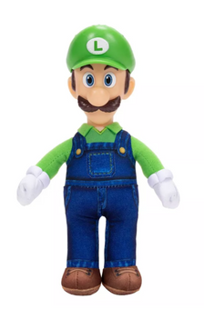 The Super Mario Galaxy Movie 9 inch Plush Figure Luigi