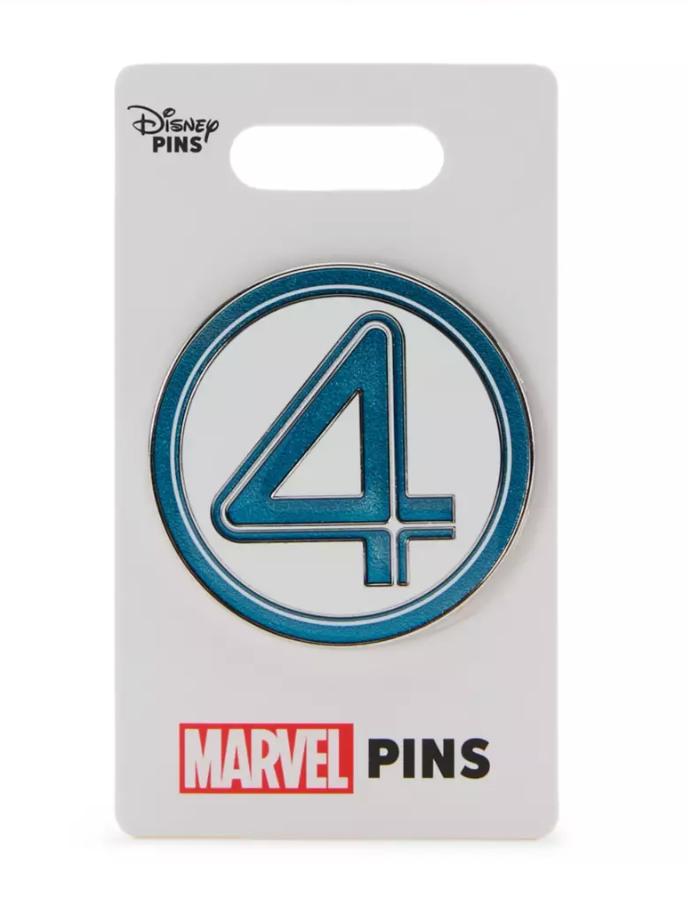 Disney Parks The Fantastic 4 First Steps 4 Icon Pin New with Card