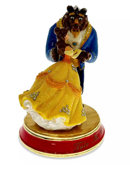 Disney Parks Beauty and the Beast Trinket Box by Arribas New with Box
