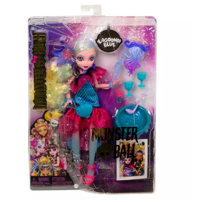 Mattel Monster High Monster Ball Lagoona Blue Fashion Doll New with Box