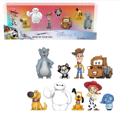 Disney100 Years Being by Your Side 8-Pcs Figure Pack Play Toys New with Box