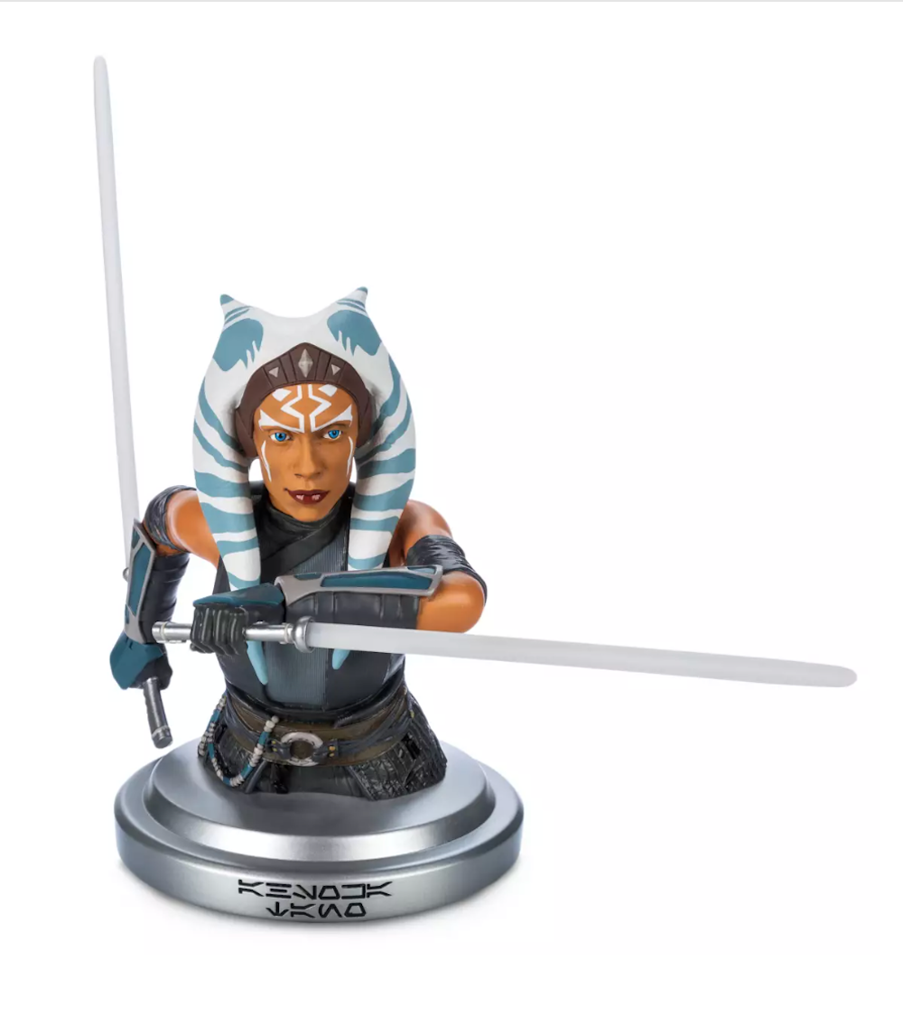 Disney Parks Star Wars Ahsoka Tano Bust Figurine New with Box