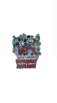 Disney Parks Mickey and Minnie Runaway Railway Acrylic 3D Magnet New