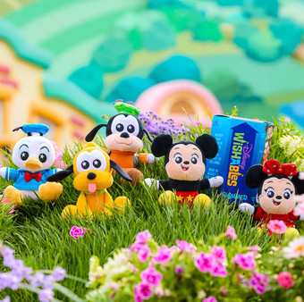 Disney Parks Wishables Shimmer Mystery Plush Mickey Mouse and Friends Micro New