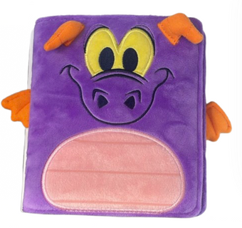 Disney Parks Figment Plush Notebook One Size New With Tag