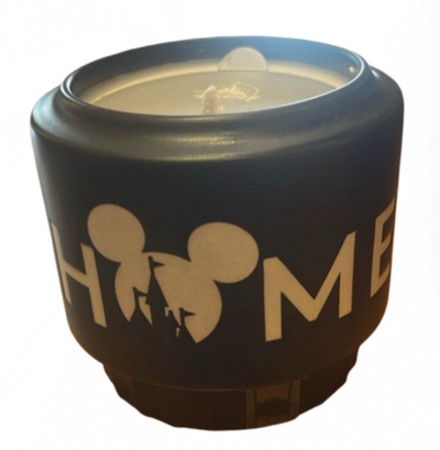 Disney Parks HOME Collection Black Scented Candle New with Tag