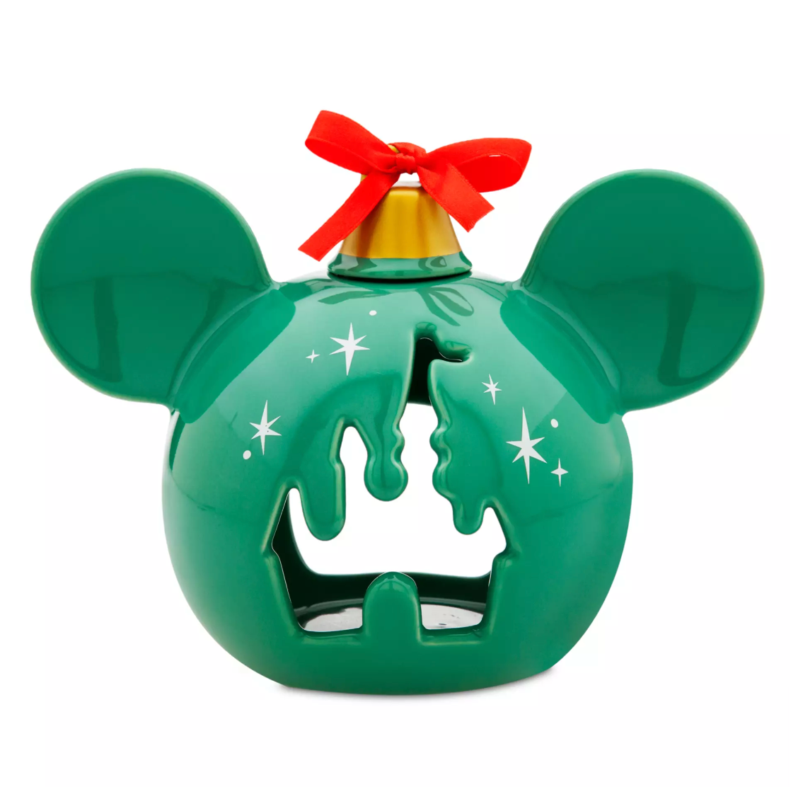Disney Parks Classics Christmas Fantasyland Castle Votive Candle Holder New