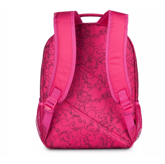 Disney Back To School Mickey and Minnie Pink Backpack New with Tag