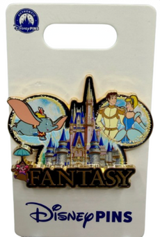 Disney Parks 2026 Walt Disney World Open Edition Fantasy Pin New with Card