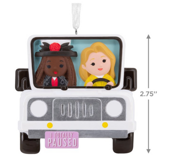 Hallmark Clueless Cher and Dionne Christmas Tree Ornament New With Box