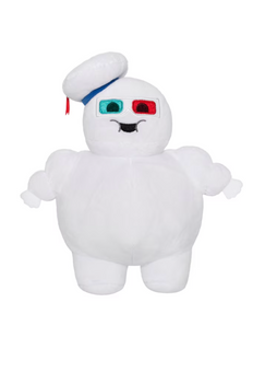 Universal Halloween Horror Nights 2024 Stay Puft Marshmallow Man Glasses Plush