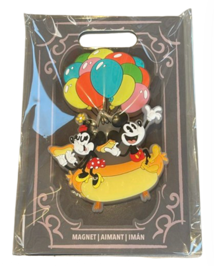 Disney Parks Mickey & Minnie's Runaway Railway Moving Magnet New with Tag