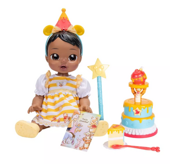 Disney Darlings Magical Birthday Surprises Winnie the Pooh Doll Toy New W Box