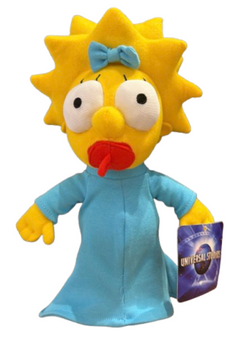 Universal Studios Simpson Maggie Simpson Plush Doll Toy New With Tag
