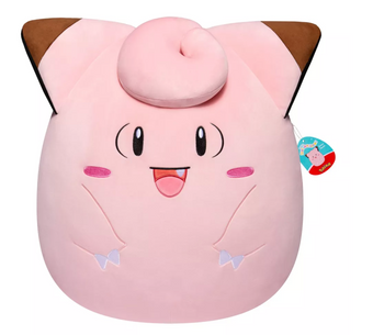 Pokémon Clefairy Squishmallows 20in Plush New with Tag