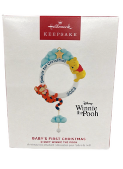 Hallmark 2023 Keepsake Winnie the Pooh Baby's First Christmas Ornament New Box