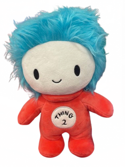 Universal Studios Dr. Seuss Thing 2 Cutie Plush Toy New With Tag