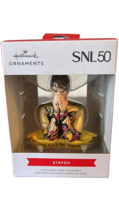 Hallmark SNL 50 Stefon Christmas Ornament New With Box