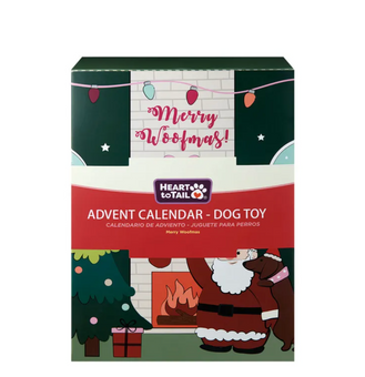 Aldi's Heart to Tail Christmas Advent Calendar Dog Toy New with Box