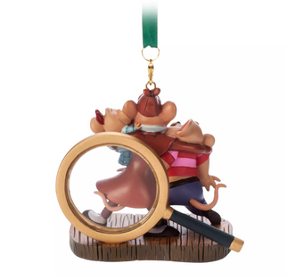 Disney Parks The Great Mouse Detective Sketchbook Christmas Ornament New w Tag